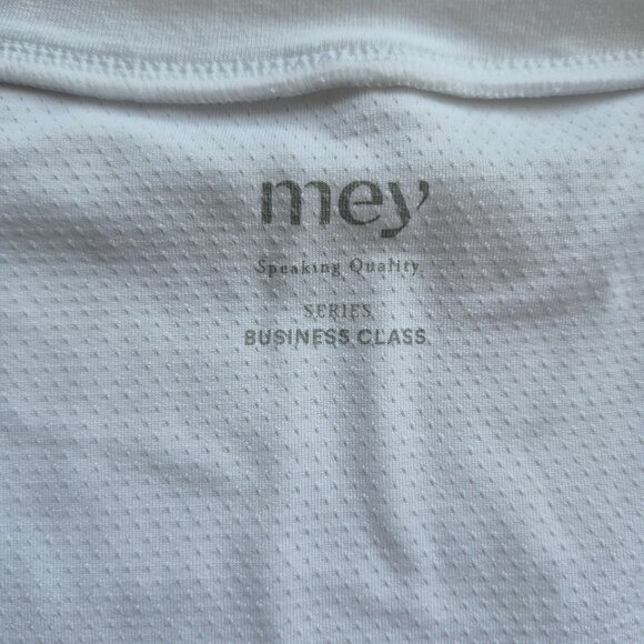 mey myfunctional The undershirt V-Neck Series Dry Cotton Functional White - Picture 4 of 12